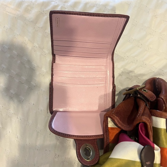 Coach 65th Anniversary Mahogany Red Vachetta Leather Limited Edition with Wallet - Picture 10 of 15